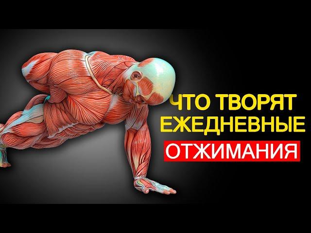 Что Будет с Телом, Если Каждый День Делать 10 Отжиманий