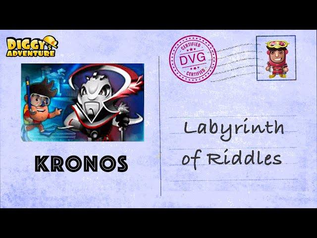 [~Kronos~] #11 Labyrinth of Riddles - Diggy's Adventure