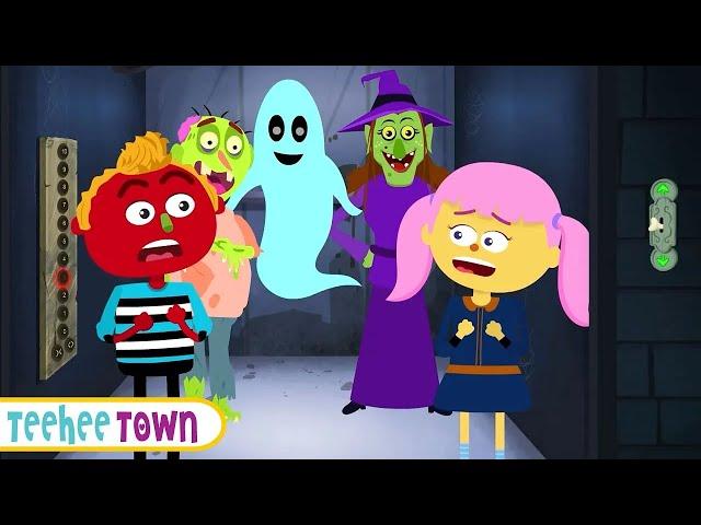 Spooky Scary Elevator | NEW Halloween Skeleton Song By Teehee Town