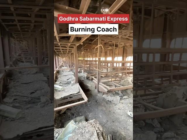 Sabarmati Report Real Train Coach  Godhra Kand #shorts