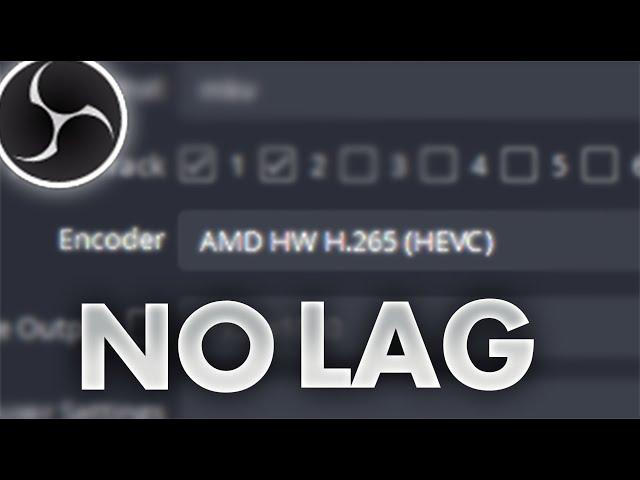 How To Fix HEVC/H.265 Video Lag - OBS Studio