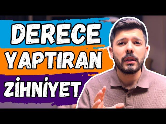 YKS Derece Zihniyeti! | Derece Yaptıran Bakış Açısı! | Her Şey Burda Gizli!