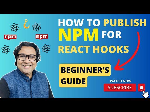 How To Publish React Hooks And Components As NPM Package? A Beginner's Guide #react #rollup #npm