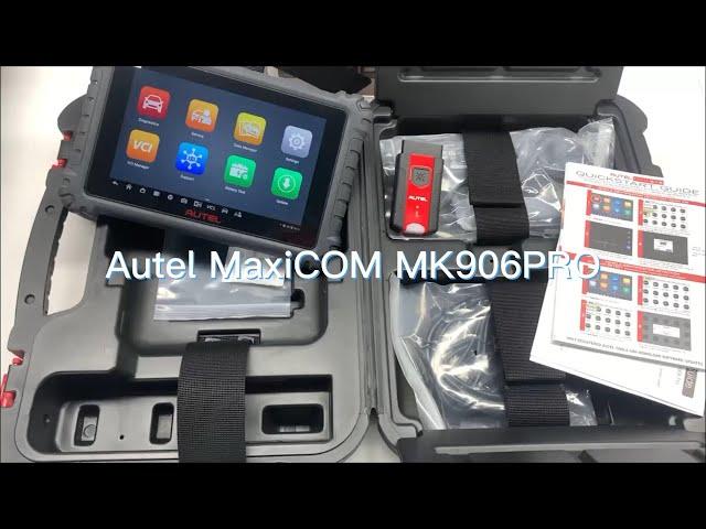 Autel MaxiCOM MK906PRO Function & Service Overview