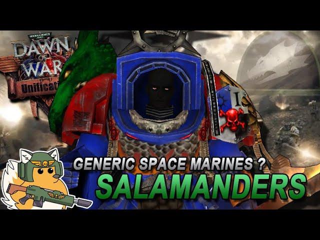 Salamanders, yet another Faction clone ? | Dawn of War Unification MOD