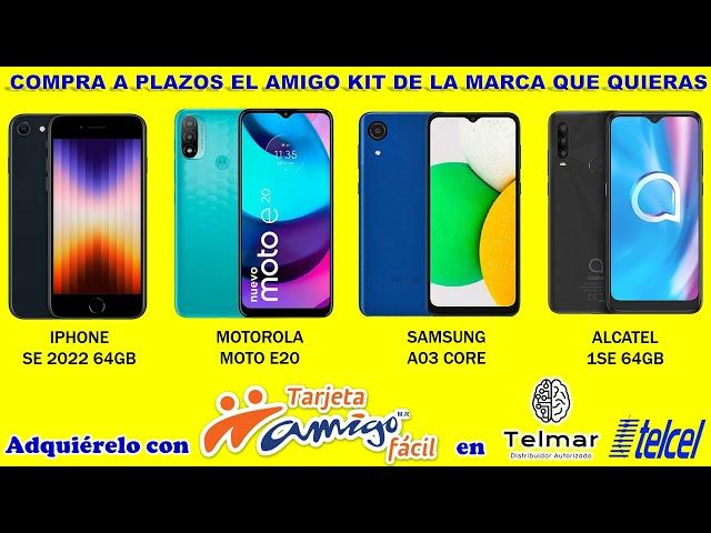 PLANES TELCEL Y TARJETA AMIGO FACIL