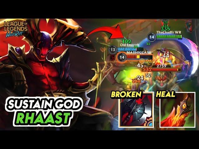 Wild Rift: RED KAYN HEALING IS NOT BALANCED AT ALL! (EPIC COMEBACK)