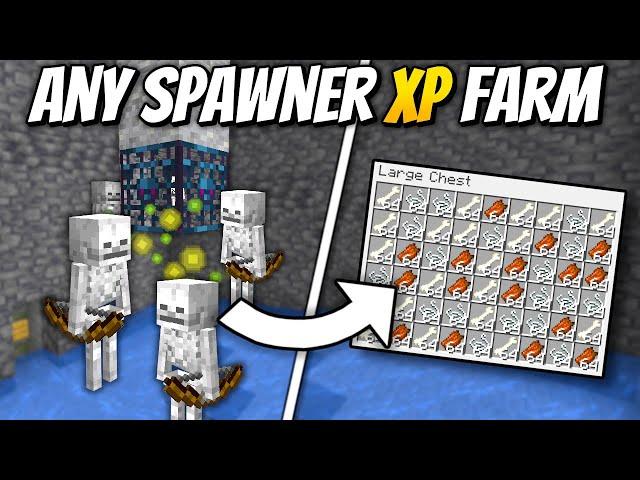 All Mob Spawner XP Farms - Minecraft 1.20+ Tutorial