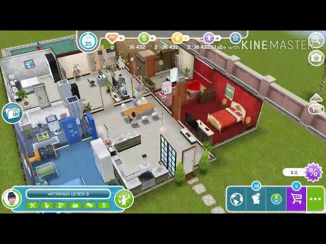 Задание "Надстраиваем мезонин"//Sims FreePlay//