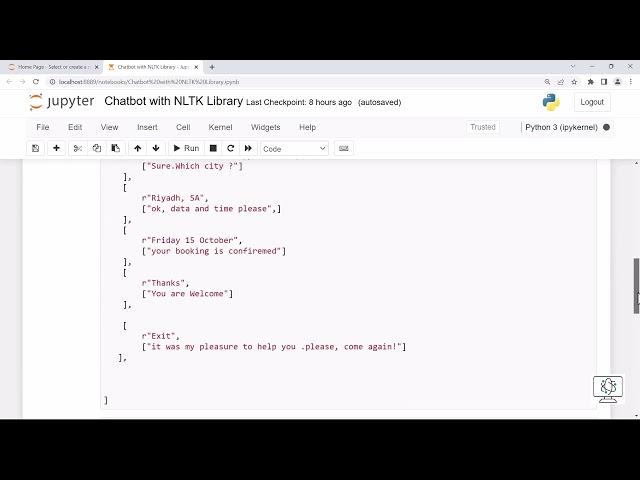 Chatbot with NLTK Library ( Python ) | Eng.Shwel