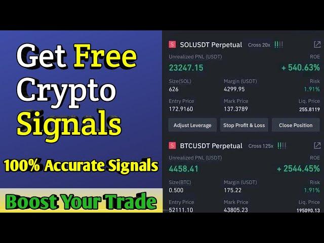 Free Cryptocurrency Trading Signals | Crypto Trading Signals App | Crypto Trading Signals Live