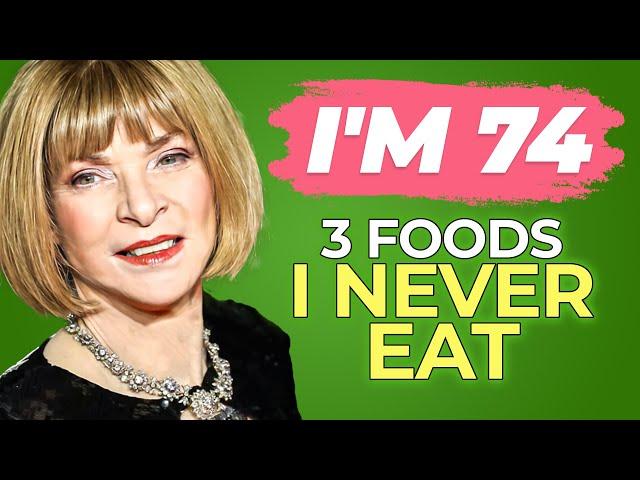 Anna Wintour Reveals 3 Foods She Avoids To Stay Ageless! (Diet and Skincare Routine)