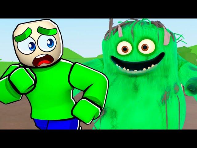 Can I Escape The TRASH MONSTER?! | Roblox