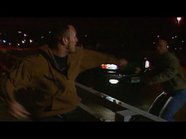 The Rock throws "Stone Cold" Steve Austin off a bridge into a river: Raw, April 12, 1999