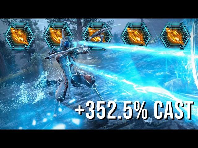 Caliban Max Cast Speed Steel Path Nuker - Warframe Endgame Gameplay