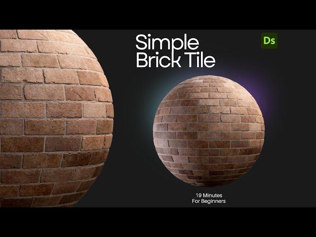 Simple Brick In Subtsance Designer Tutorial Full