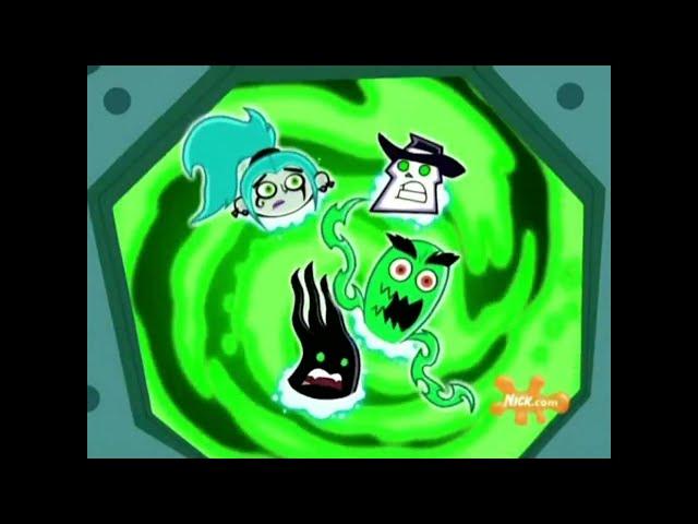 Danny Phantom Ghosts Retreat from the Ghost King