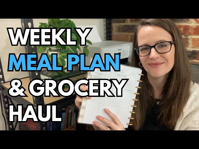 Weekly Meal Plan and $150 Grocery Haul for My Family of 7