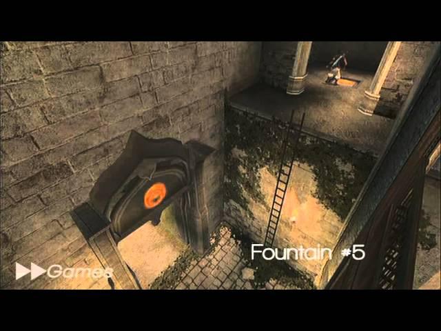 Prince of Persia: Sands of Time [All Fountain Locations]