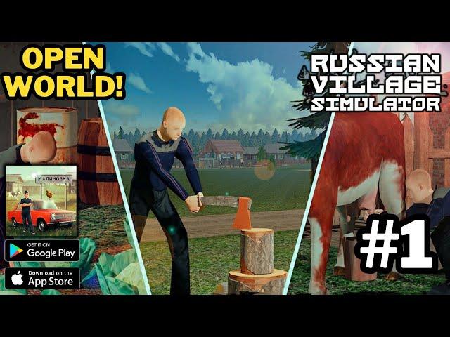 Russian Village Simulator 3D - Gameplay Walkthrough (Android, iOS) | #jerryisgaming #1