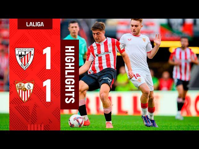 RESUMEN | Athletic Club 1-1 Sevilla FC | LaLiga EA Sports 2024-25 MD8