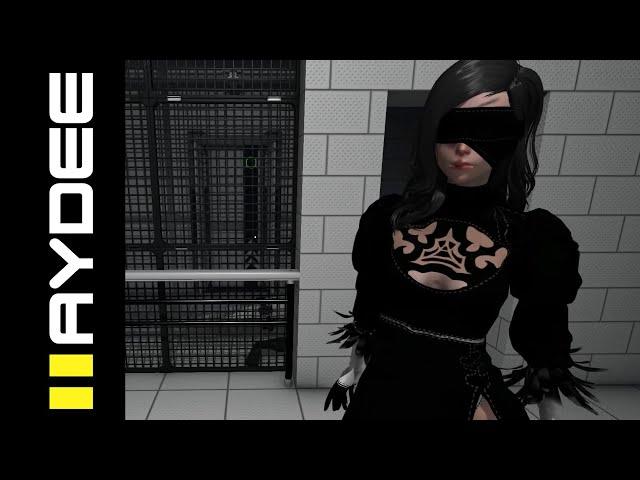 Let's Play - 2B as Haydee, White Zone Walkthrough (Hardcore)