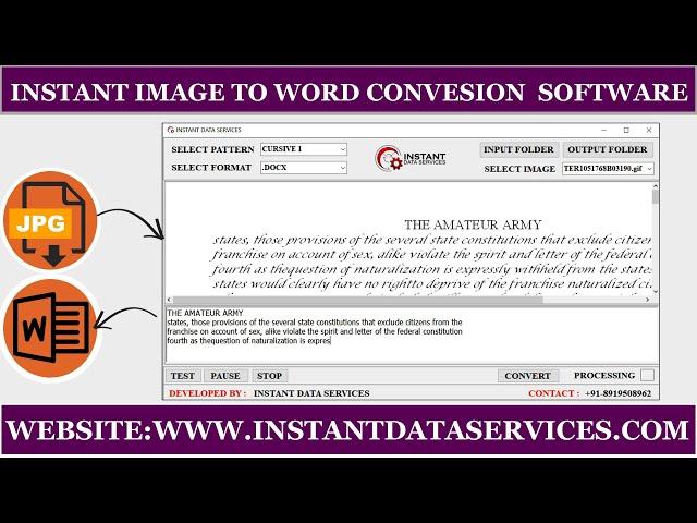 How to Download Jpg to Word Conversion App | MS Word Document Conversion Software