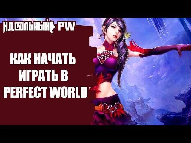 КАК НАЧАТЬ ИГРАТЬ В PERFECT WORLD?!