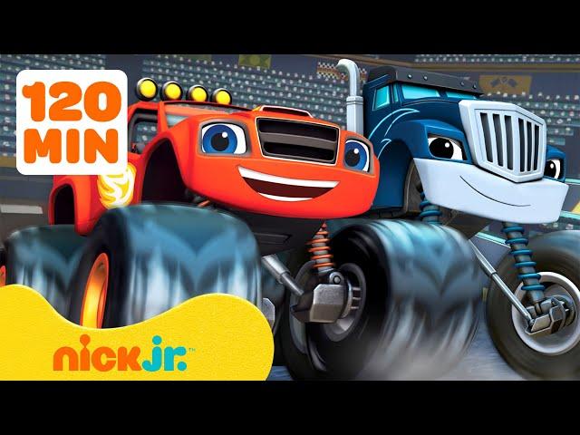 Вспыш и чудо-машинки | 120 МИНУТ ГОНОК с чудо-машинкой Вспыш!   | Nick Jr. Cyrillic