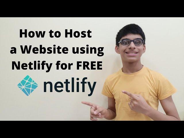 How to host a website using Netlify and Github - Complete Netlify Tutorial