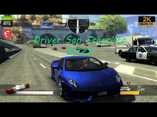 Driver San Francisco 1440p Ultra Settings 2022 Gameplay