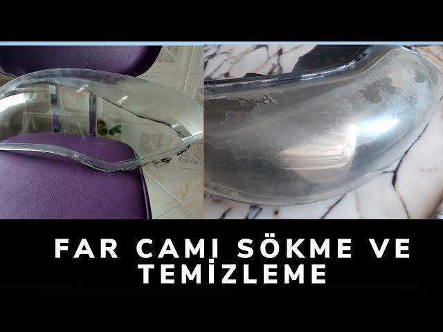 EVDE FAR TEMİZLİĞİ-ARAÇ FAR CAMI NASIL SÖKÜLÜR VE GERİ TAKILIR (CAN SIKINTISI - HOBİ ZAMANI)