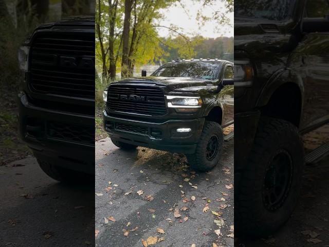 Ram 2500 2.5” level on 35’s- install complete #ram #cummins #diesel #nittotires #method #offroad