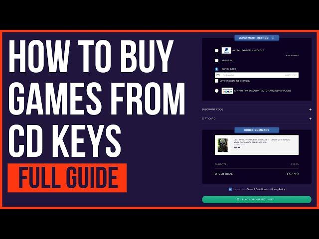 How to Buy Games on CDKeys in 2023 | Discount Console & PC Games