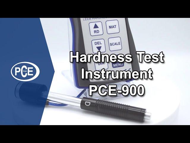 Hardness Test Instrument PCE-900