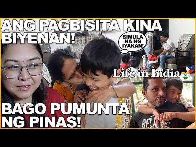 LIFE in INDIA: ANG PAGBISITA KINA BIYENAN BAGO PUMUNTA NG PINAS! UMPISA NA NG PAGBUHOS NG LUHA!