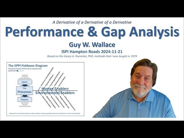 Guy W Wallace on Performance & Gap Analysis