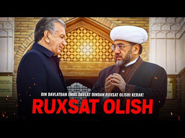 Din davlatdan emas davlat dindan ruxsat olishi kerak! |  Ustoz Abdulloh Zufar