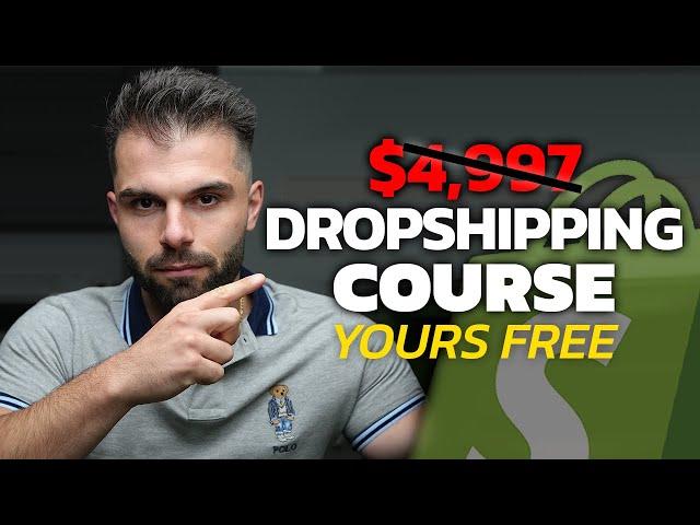 [$4,997 Dropshipping Course]  ** Yours FREE ** | Learn Shopify High Ticket Dropshipping