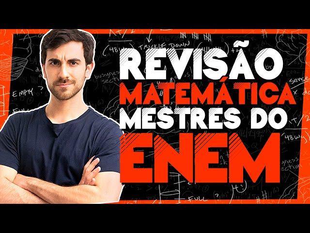  TUDO DE MATEMÁTICA PARA O ENEM 2024 (curso completo e Gratuito na descrição!!)