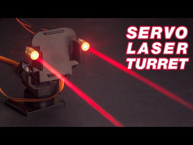 Arduino Servo Control: How to Make a Laser Turret with XOD