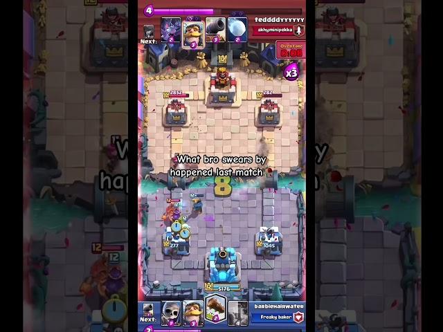 Magic archer did NOT get another shot#clashroyale #funny #shorts