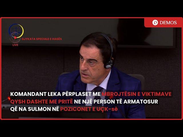 Komandant Leka përplaset me Mbrojtësin e viktimave: Qysh deshte me pritë ne një person që na sulmon