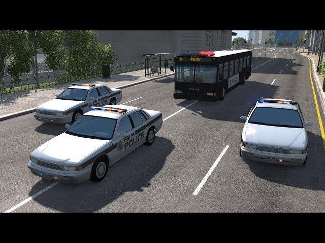 Police Motorcade Attacks 2 | BeamNG.drive