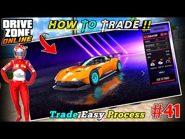 How To Trade Anyone Drive Zone Online|Drive Zone Online Mobile Gameplay|Drive Zone Online Games..