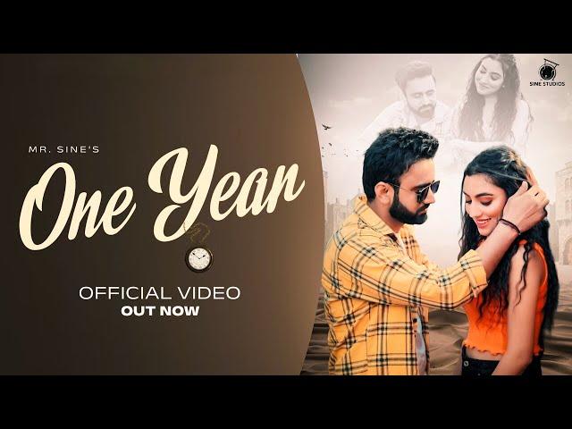 One Year (Official Video) Mr. Sine | Aashima Kanwar | Chand Shivraj | New Haryanvi Songs 2023