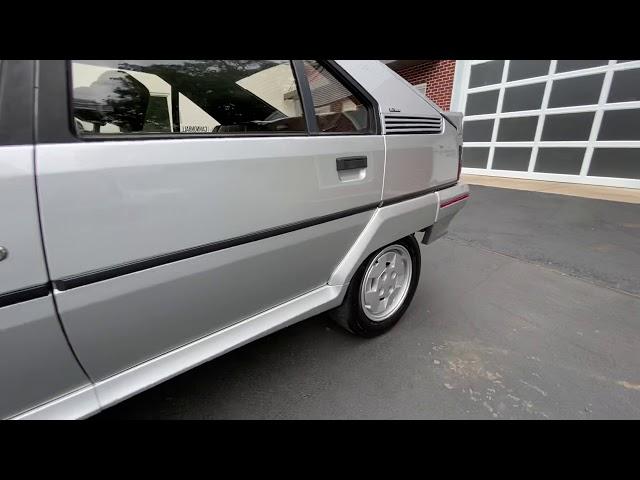 1989 Citroen BX 16v suspension demo