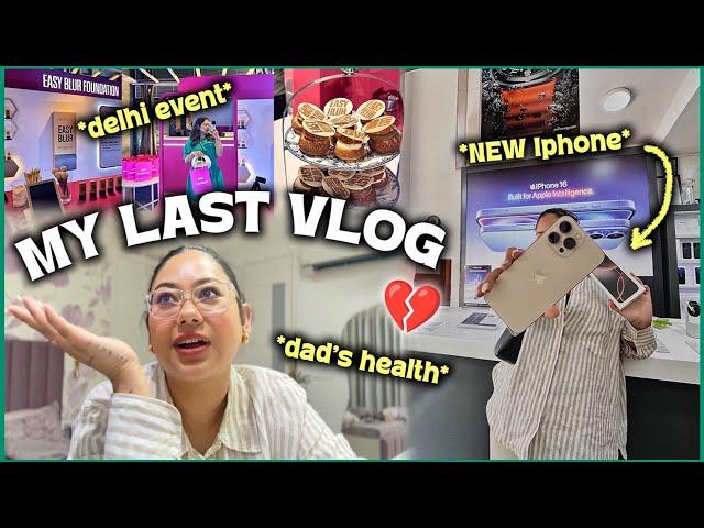 my last vlog...with my favourite iPhone delhi event & more | ThatQuirkyMiss