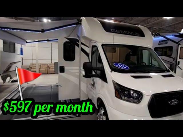 NEW 2024 Thor Gemini 24KB Class C Motorhome | RV FOR SALE | $597 per month or $98,777