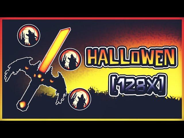 MINECRAFT PVP TEXTURE PACK - HALLOWEN 128X (FPS)